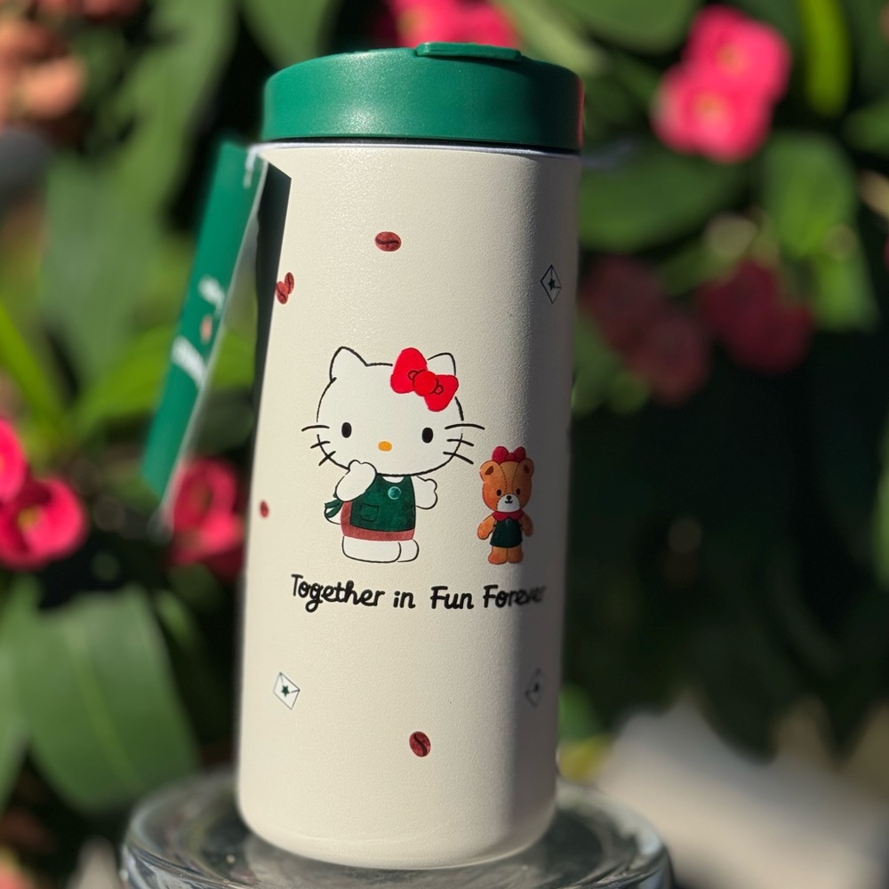 Starbucks x Hello Kitty Sanrio Stainless Steel Water Bottle Tumbler - Picture 4 of 6